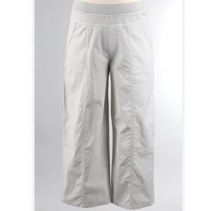 Escape Cropped Wide Leg Pants - Distressed Soft Gray